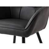 Unique Furniture Tamno sive blagovaonske stolice u setu s naslonima za ruke 2 kom od umjetne kože Nolan Square – | shoptok.hr