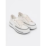 Shelvt White women's platform sneakers | Shoptok.si