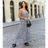 Gemre Black loose strappy dress Lajla Cene