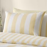 Catherine Lansfield Žuta posteljina za krevet za jednu osobu 135x200 cm Cove Stripe – | shoptok.hr