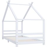  Za dječji krevet od masivne borovine bijeli 90 x 200 cm | shoptok.hr