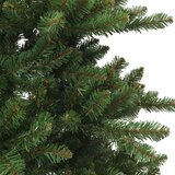 vidaXL Umjetno božićno drvce s nogom s 150 LED dioda Zelena 150 cm PVC | shoptok.hr