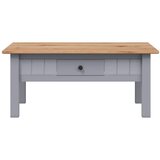  Stolić za kavu od borovine sivi 100x60x43,5 cm asortiman Panama | shoptok.hr