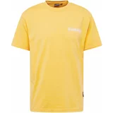 Napapijri Majica 'FABER' žuta / zelena / bijela