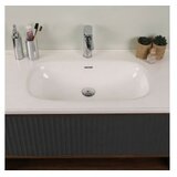 Hanah home Kupatilski ormarić sa umivaonikom i ogledalom (2 komada) Elegant Miling Hrast | Eponuda.com