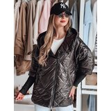 DStreet Kurtka damska przejściowa pikowana oversize PUFFILOF czarna | Shoptok.si