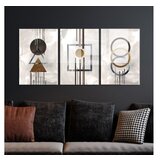 WALLXPERT dekorativna slika od kaljenog stakla 3 komada1992 70 x 100 | ePonuda.com