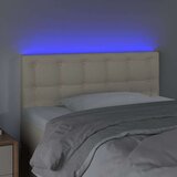  Posteljno vzglavje krem 100x5x78/88 cm umetno usnje, (20735174) | Shoptok.si