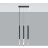  Visilica MOZAICA 3L crna/krom | shoptok.hr