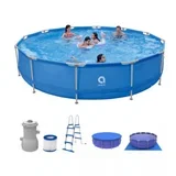 bazen sa pumpom i konstrukcijom 4.5x1.22 m