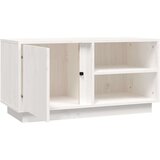 TV omarica bela 80x35x40,5 cm trdna borovina, (20731655) | Shoptok.si