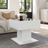 vidaXL Stolić za kavu LED bijeli 50x50x45 cm od konstruiranog drva | shoptok.hr
