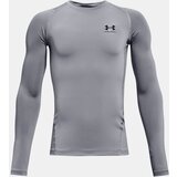 Under Armour Boys' T-shirt UA HG Armour LS-GRY - Boys | Shoptok.si