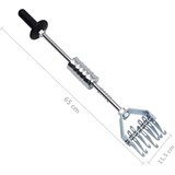 vidaXL Klizni čekić s više kandži 65 cm od ugljičnog čelika | shoptok.hr