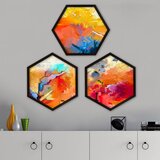 Wallity uramljena slika 6GEN1040210842, 35x35 cm, 3 dela | ePonuda.com