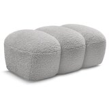 Bobochic Paris Svetlo siv tabure iz tkanine bouclé Hippolyte – | Shoptok.si