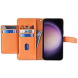 INORCO Ovitek za telefon z žepom na zadrgo za Samsung Galaxy S23, reže za kartice, stojalo, PU usnjen ovitek za telefon s trakovi, (22035616) | Shoptok.si