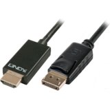 Lindy DisplayPort/HDMI 2m Crno | Shoptok.si