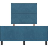  Krevet s opruga kutije Tamno plava 120 x 190 cm Baršun | shoptok.hr