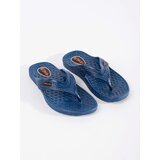 Shelvt Men's pool flip-flops blue | ePonuda.com