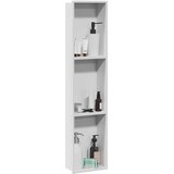  Ničica za tuš Bijeli 90 x 20 x 9,5 cm Nehrđajući čelik | Shoptok.si
