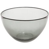 Evviva Miba skleda 30cm / siva / steklo, (21318077) Cene