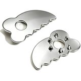 INF Gua sha nož iz cinkove zlitine za dvig čeljusti in V-line Silver, (5000339399) | Shoptok.si
