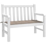  Jastuk za vrtnu klupu smeđesivi 100 x 50 x 3 cm tkanina Oxford | shoptok.hr
