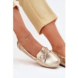 Boto Women's eco leather loafers gold Si Passione | shoptok.hr