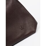 Shelvt Elegant brown handbag with a toiletry bag inside | shoptok.hr