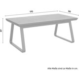 Bessagi Garden lounge garnitura emmy, temno siva, 5-Delno | Shoptok.si