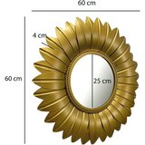 MID.YOU STENSKO OGLEDALO, 60/60/4 cm steklo | Shoptok.si