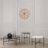 Wallity Zidni sat Metal Wall Clock 16, 48x48 cm, Zlatne boje Cene