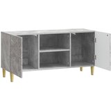 TV ormar 102 x 34,5 x 50 cm Betonska siva Konstruirano drvo | shoptok.hr