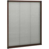  Zaslon protiv insekata za prozore aluminijski smeđi 60 x 80 cm | shoptok.hr