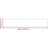 Balkonski zaslon svjetlosivi 90 x 500 cm 100 % poliester Oxford | shoptok.hr