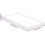 Stolna ploča 50x100x1 5 cm od bambusa | shoptok.hr