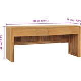 TV ormarić 100 x 35 x 45 cm od masivne tikovine | shoptok.hr