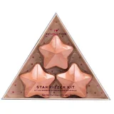 Revolution Star Bath Fizzer Kit nijansa Coconut darovni set bomba u obliku zvijezde za kupku 3 x 40 g za žene