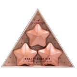 Revolution star bath fizzer kit odtenek coconut darilni set kopalna bombica v obliki zvezde 3 x 40 g za ženske Cene