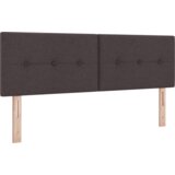  Postelja boxspring z vzmetnico Temno rjava 140 x 190 cm, (5000127142) | Shoptok.si