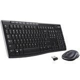  TIPKOVNICA PLUS MIŠ BEŽIČNI MK270 LOGITECH CRNA | shoptok.hr