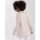 LAKERTA Blouse-LK-BZ-509314.83-white-brown | Shoptok.si