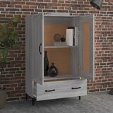 Visoka komoda boja hrasta sonome 70x31x115 cm konstruirano drvo | shoptok.hr