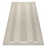 RugsX FLUX 461.124.SA400 volnena preproga OSTA - geometrijska, strukturna, loft siva / zelena 135x200 cm, (5000227572) | Shoptok.si
