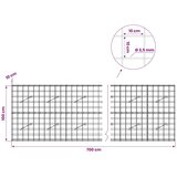  Gabion s žicom debljine 3 5 mm i mrežom 10x10 cm 700x10x100 cm - 10 cm 100 cm 700 cm | shoptok.hr