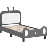  za djecu s uzglavljem Svjetlosiva 80 x 160 cm PU | shoptok.hr