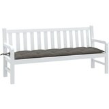 vidaXL Jastuk za vrtnu klupu prošarano tamnosivi 180x50x7 cm tkanine Cijene