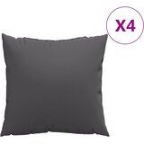  Jastuci za sofu 4 kom antracit 60 x 60 cm od tkanine | Eponuda.com