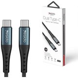 Yesido podatkovni kabel (CA-66) - tip-C na tip-C, 60W, QC & PD, 3A, 1,2 m | shoptok.hr